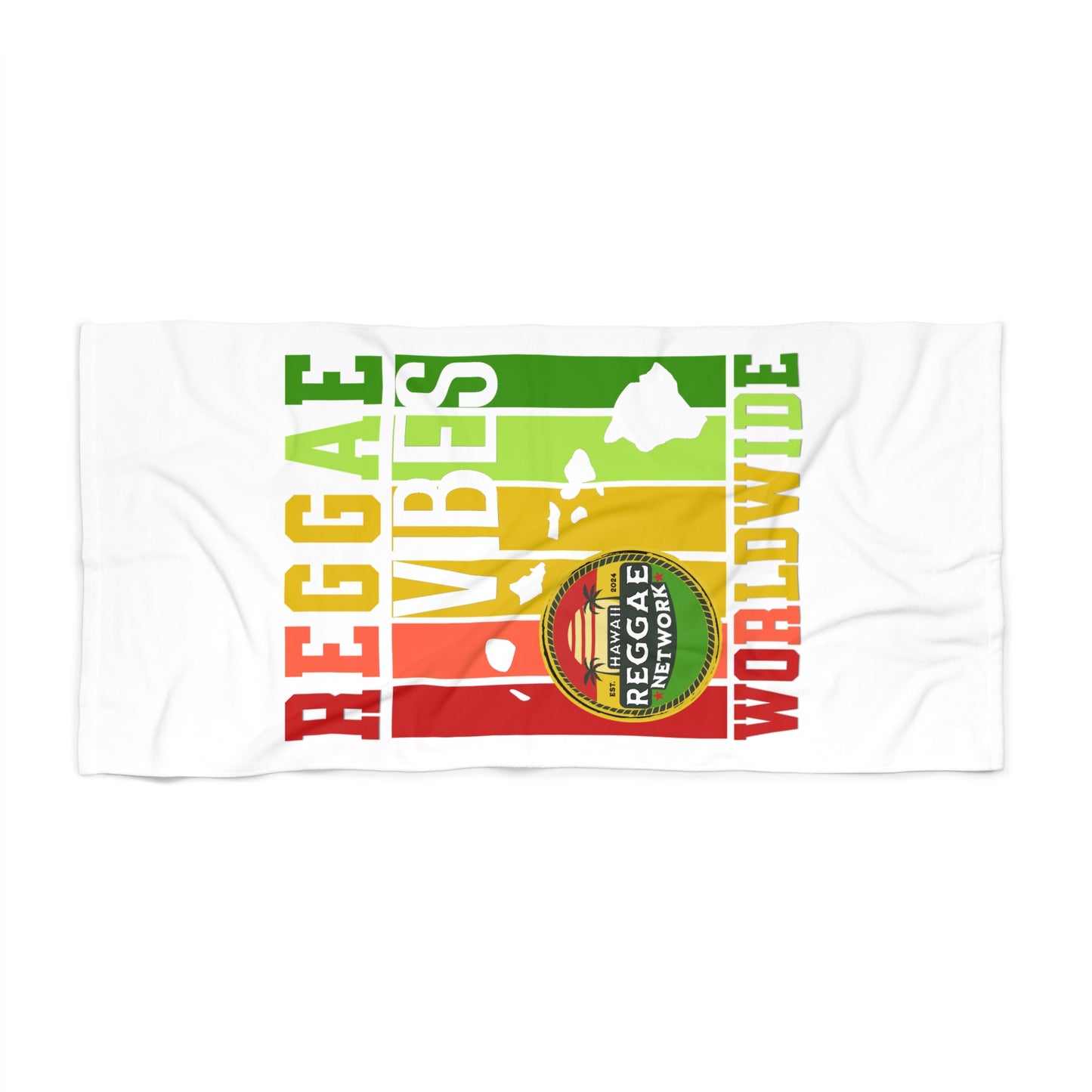 Reggae Vibes Beach Towel