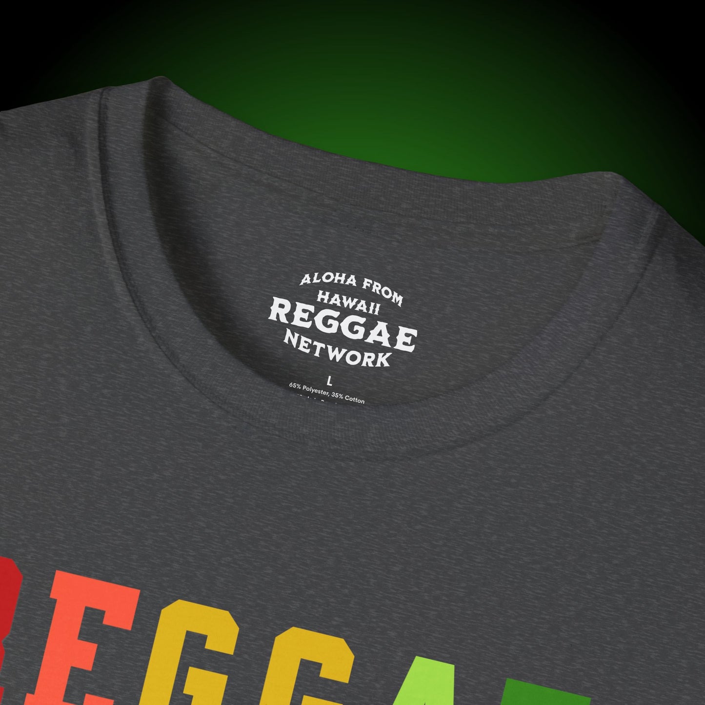 Reggae Vibes Softstyle Tee (front version)