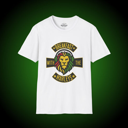 Breakfast With The Marleys Softstyle Tee (front version)