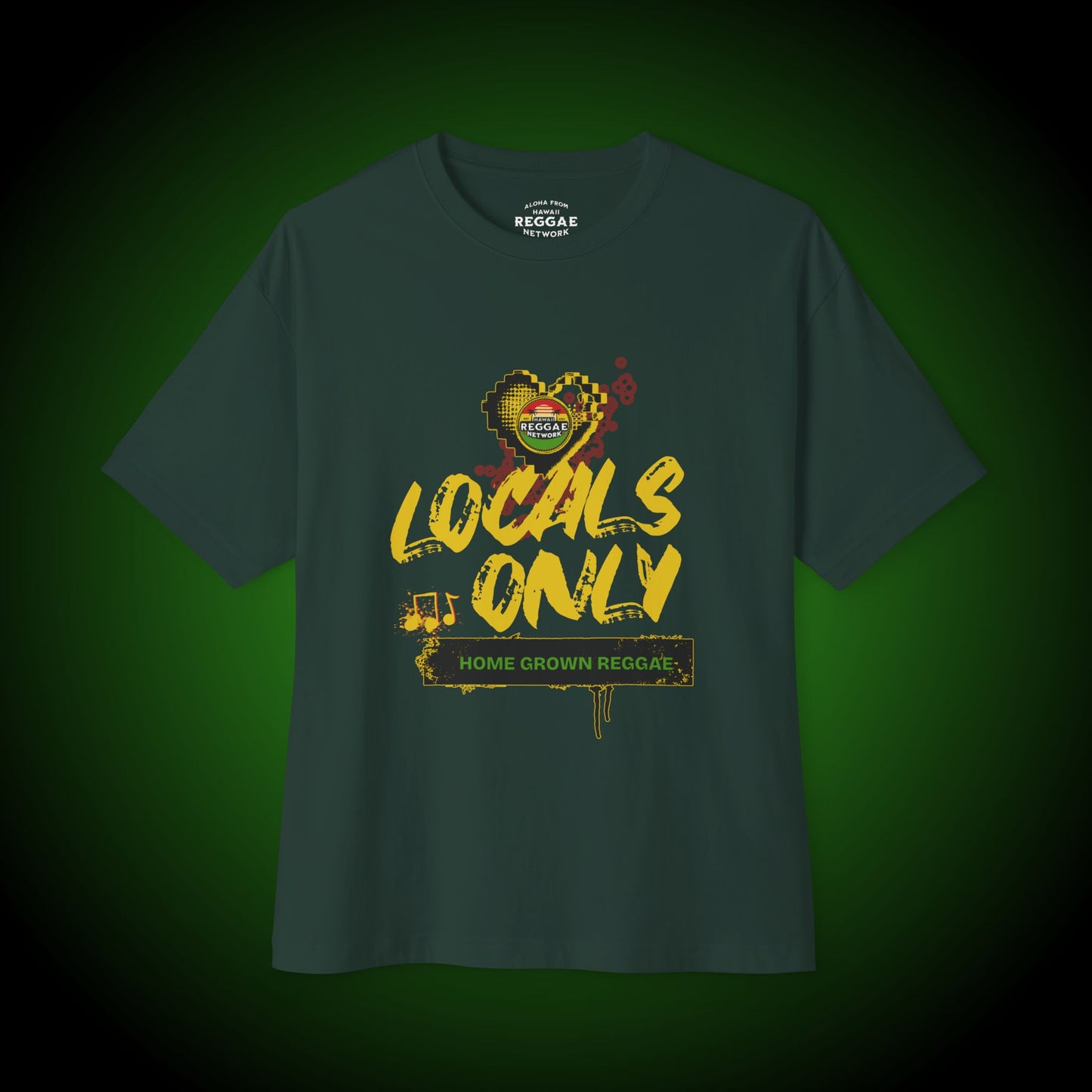 Locals Only Heavy Tee (front version)