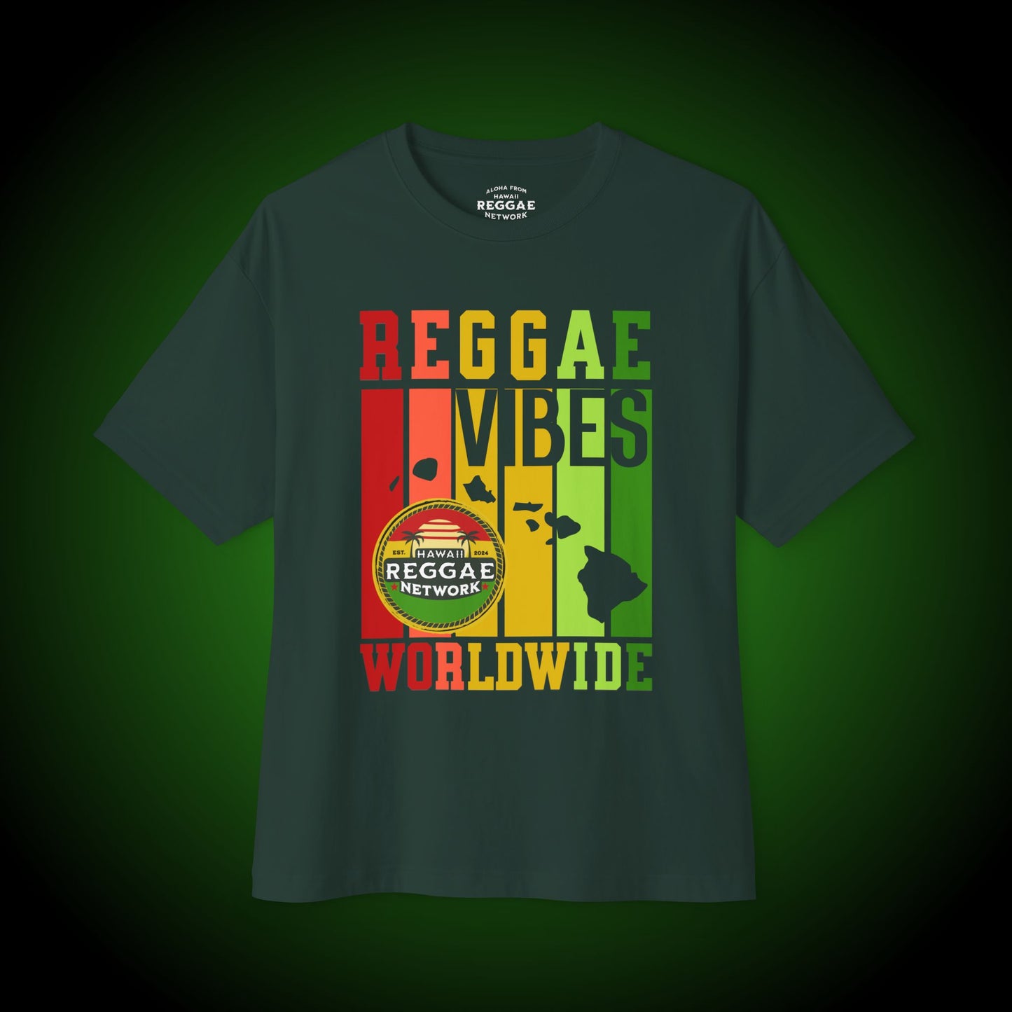 Vibes Worldwide Heavy Tee (front version)