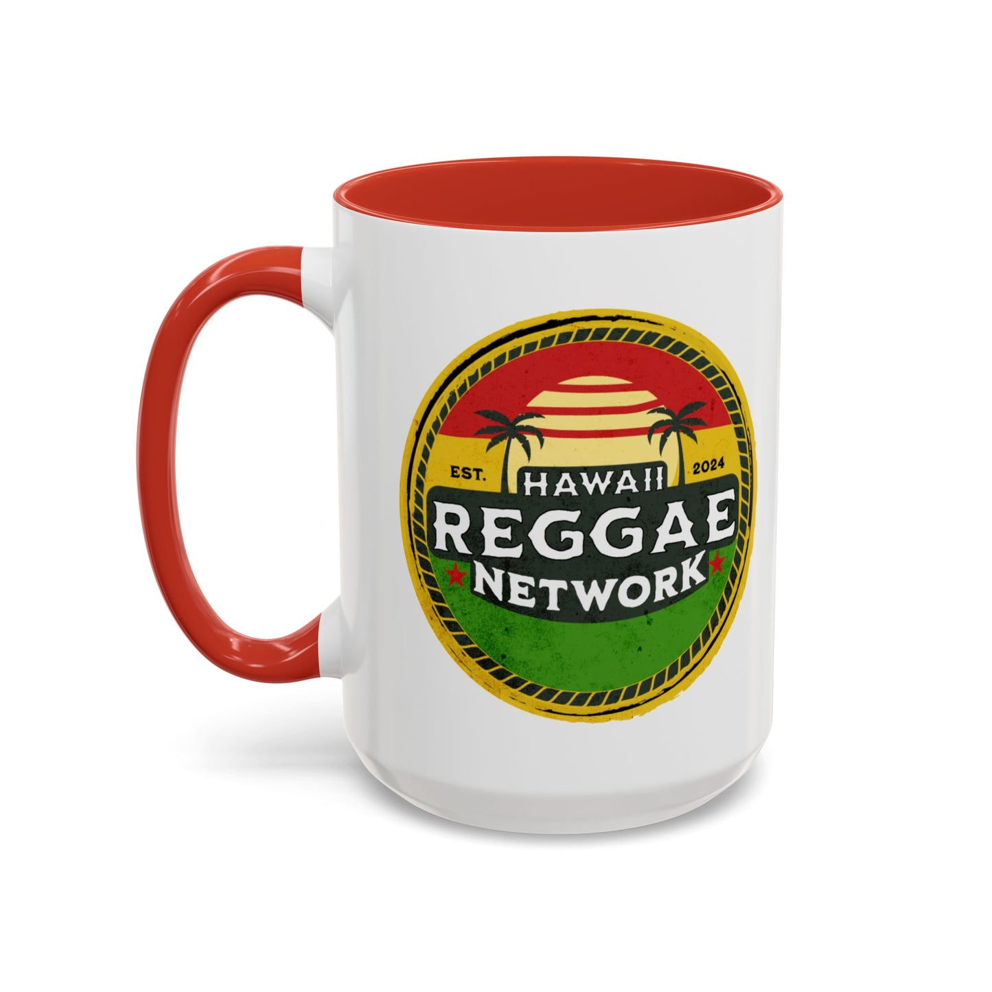 Hawaii Reggae Network Seal Logo Mug - 11oz & 15oz Available