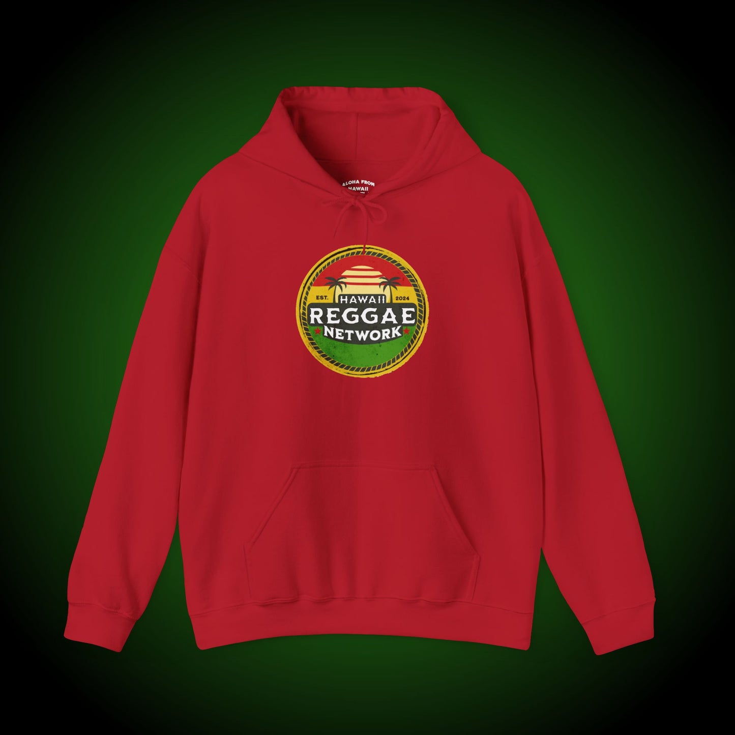 Hawaii Reggae Network Unisex Heavy Hoodie