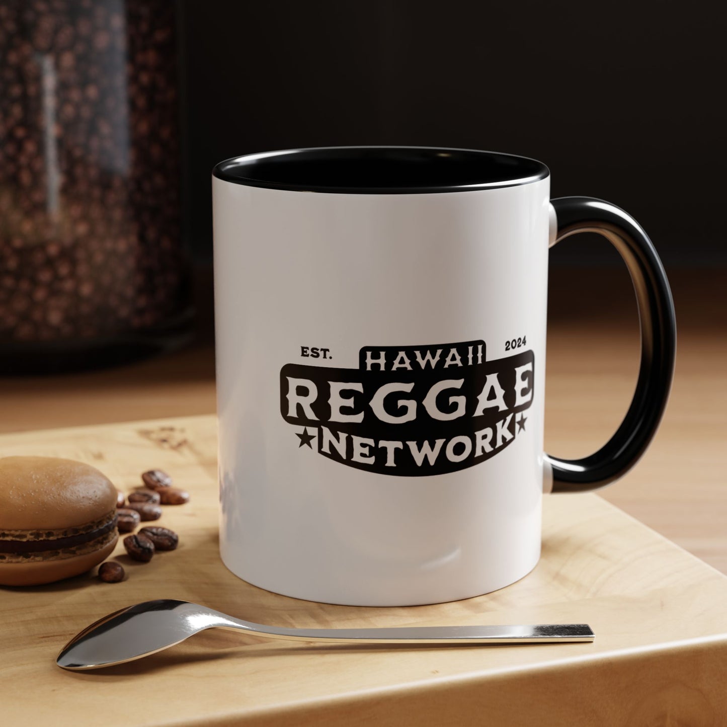 Hawaii Reggae Network Black Label Mug - 11oz & 15oz Available