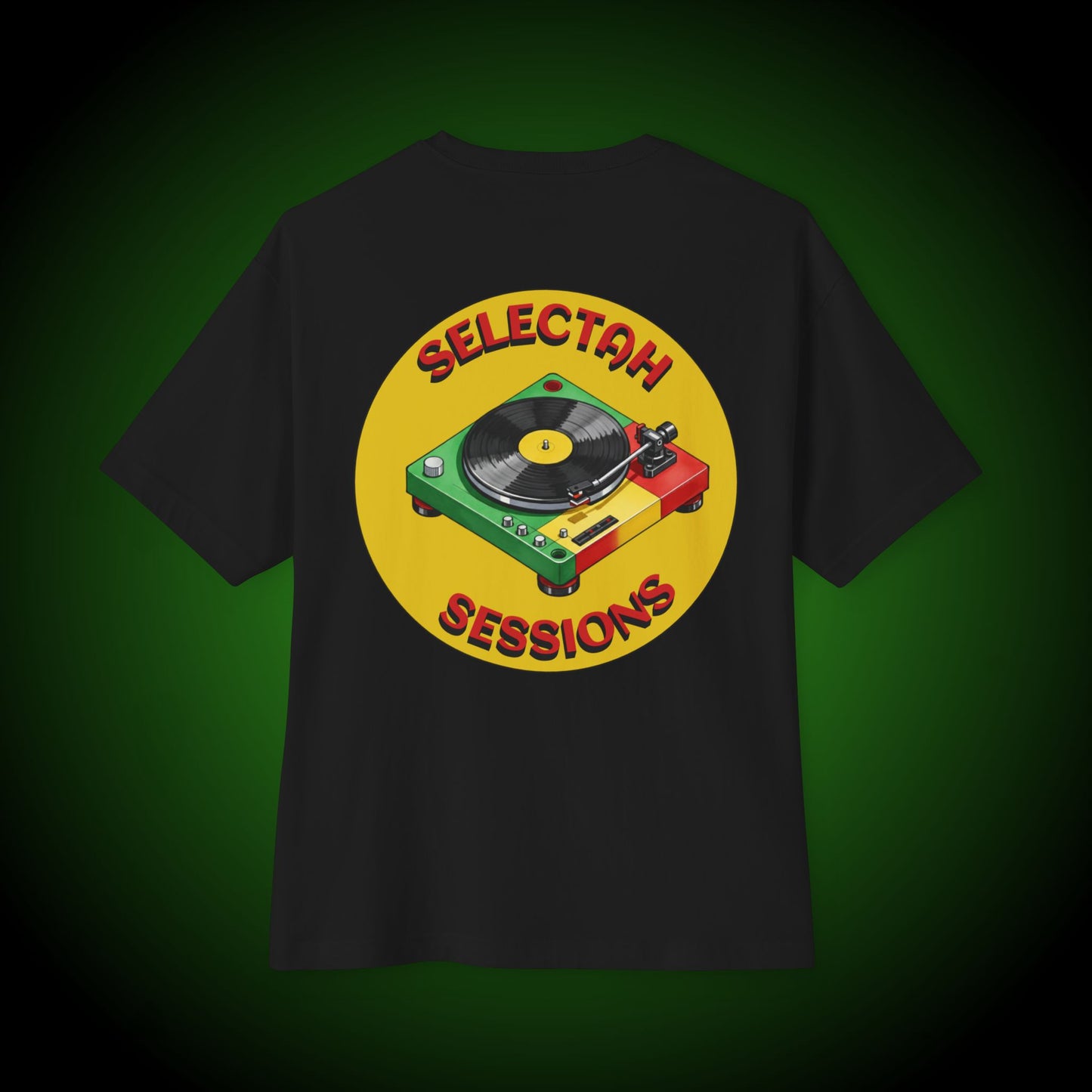 Selectah Sessions Boxy Tee (back version)