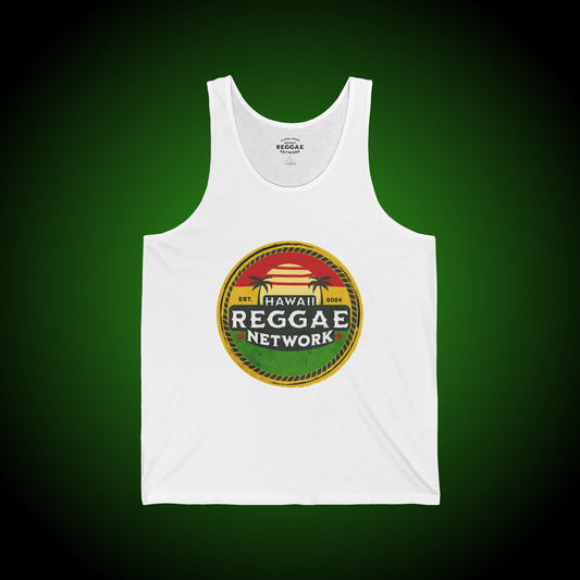 Hawaiian Reggae Network Basic Logo Tank