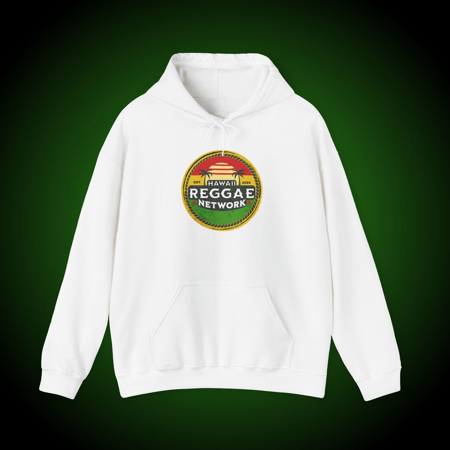 Hawaii Reggae Network Unisex Heavy Hoodie