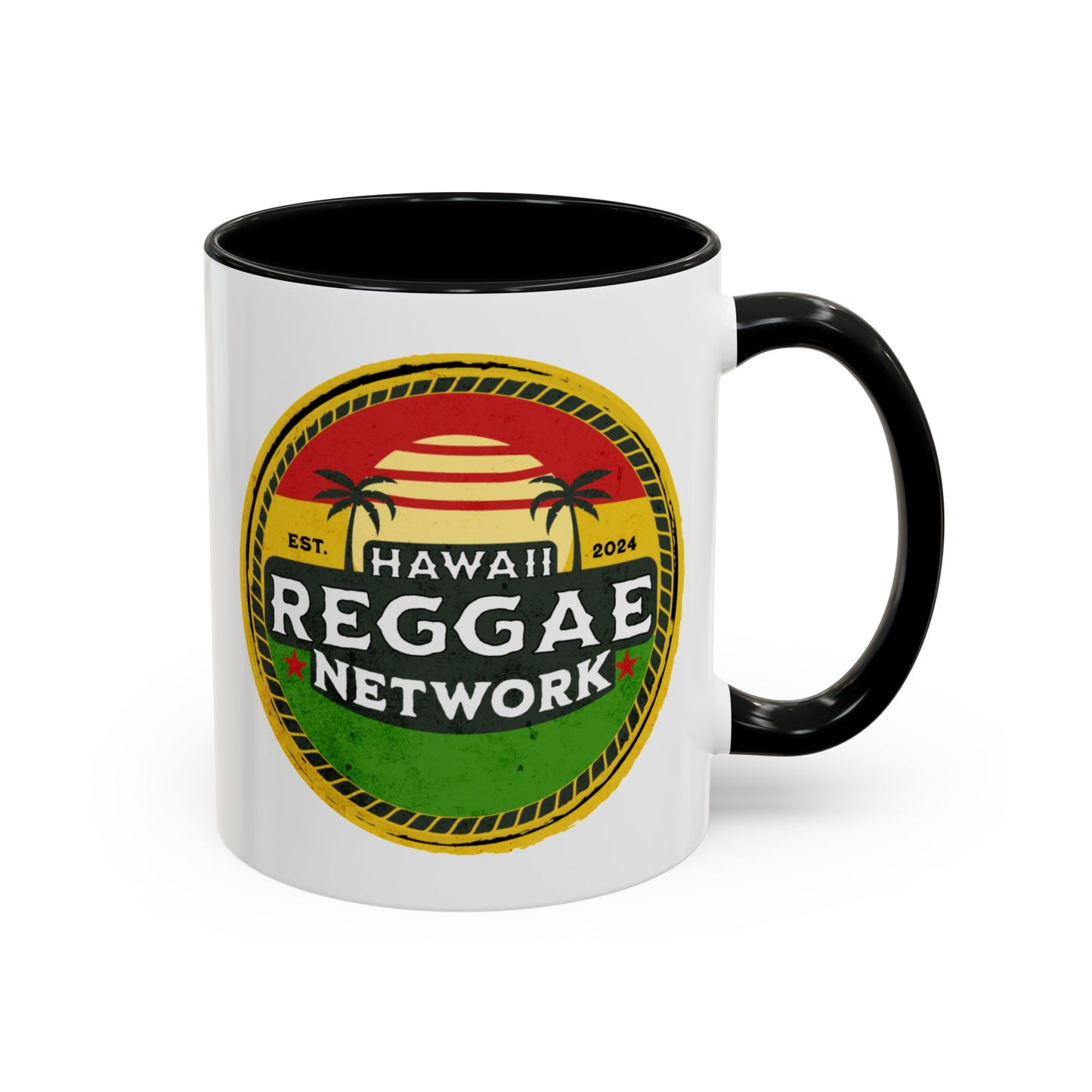 Hawaii Reggae Network Seal Logo Mug - 11oz & 15oz Available