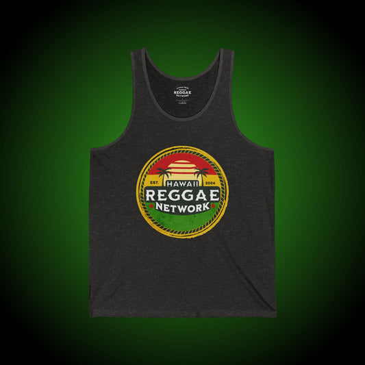Hawaii Reggae Network Basic Logo Tank
