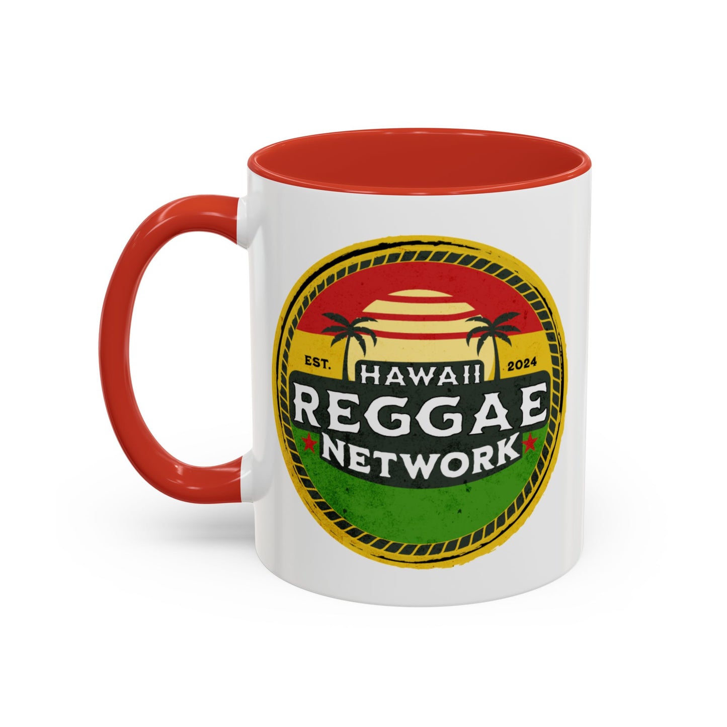 Hawaii Reggae Network Seal Logo Mug - 11oz & 15oz Available