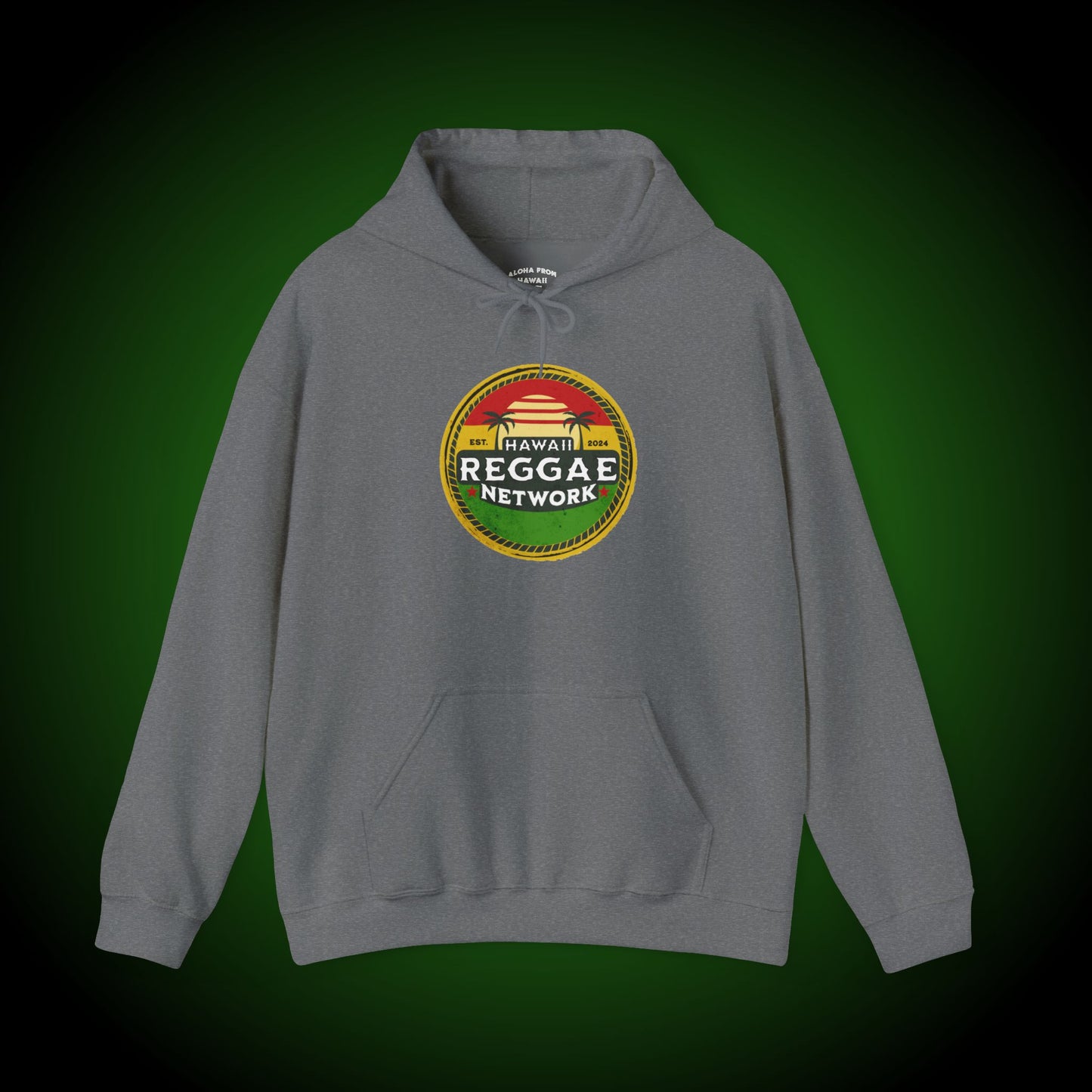 Hawaii Reggae Network Hoodie Sweatshirt