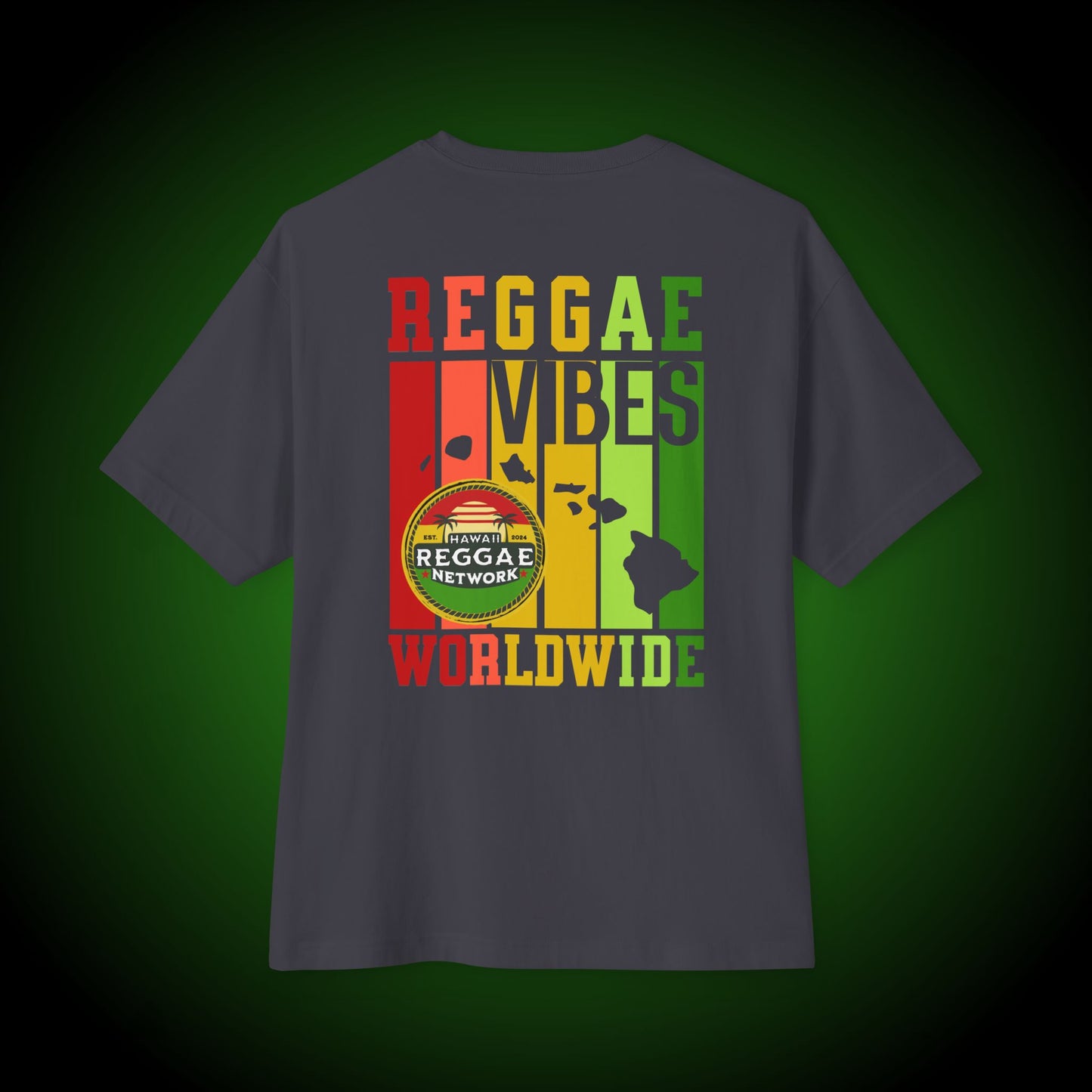 Vibes Worldwide Heavy Tee (back version)