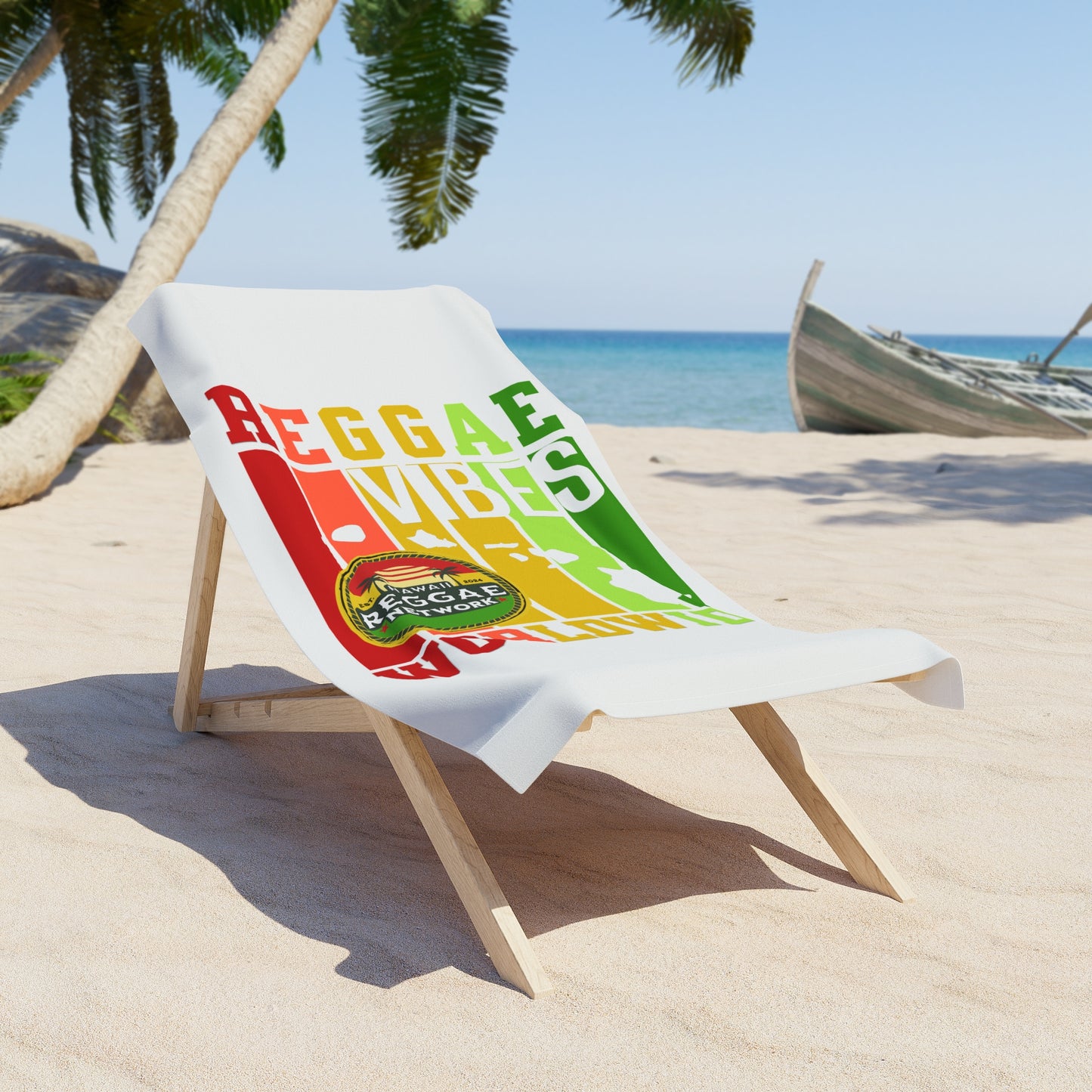 Reggae Vibes Beach Towel