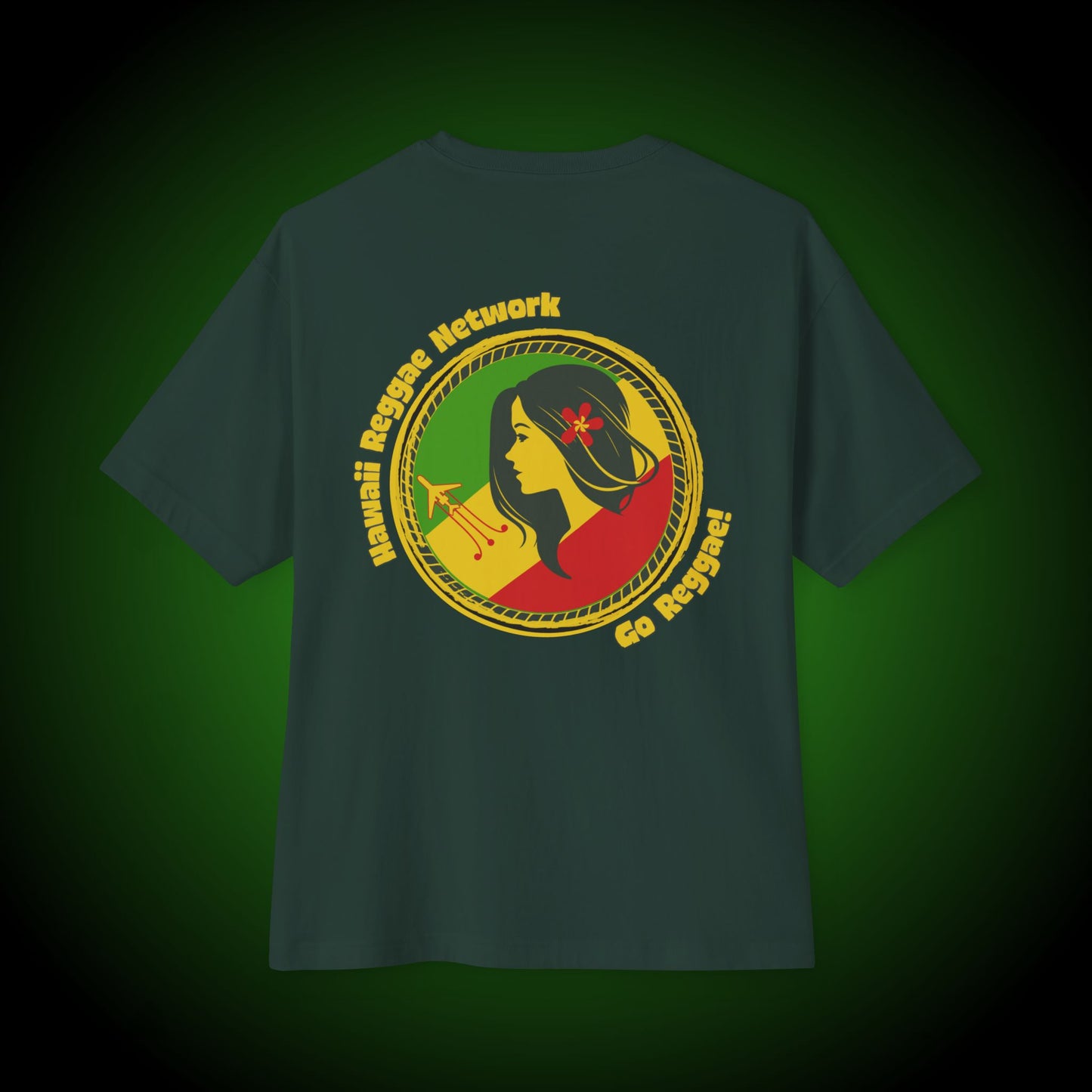 Fly Away Boxy Tee (back version)