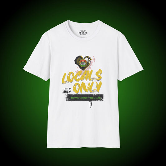 Locals Only Softstyle Tee (front version)