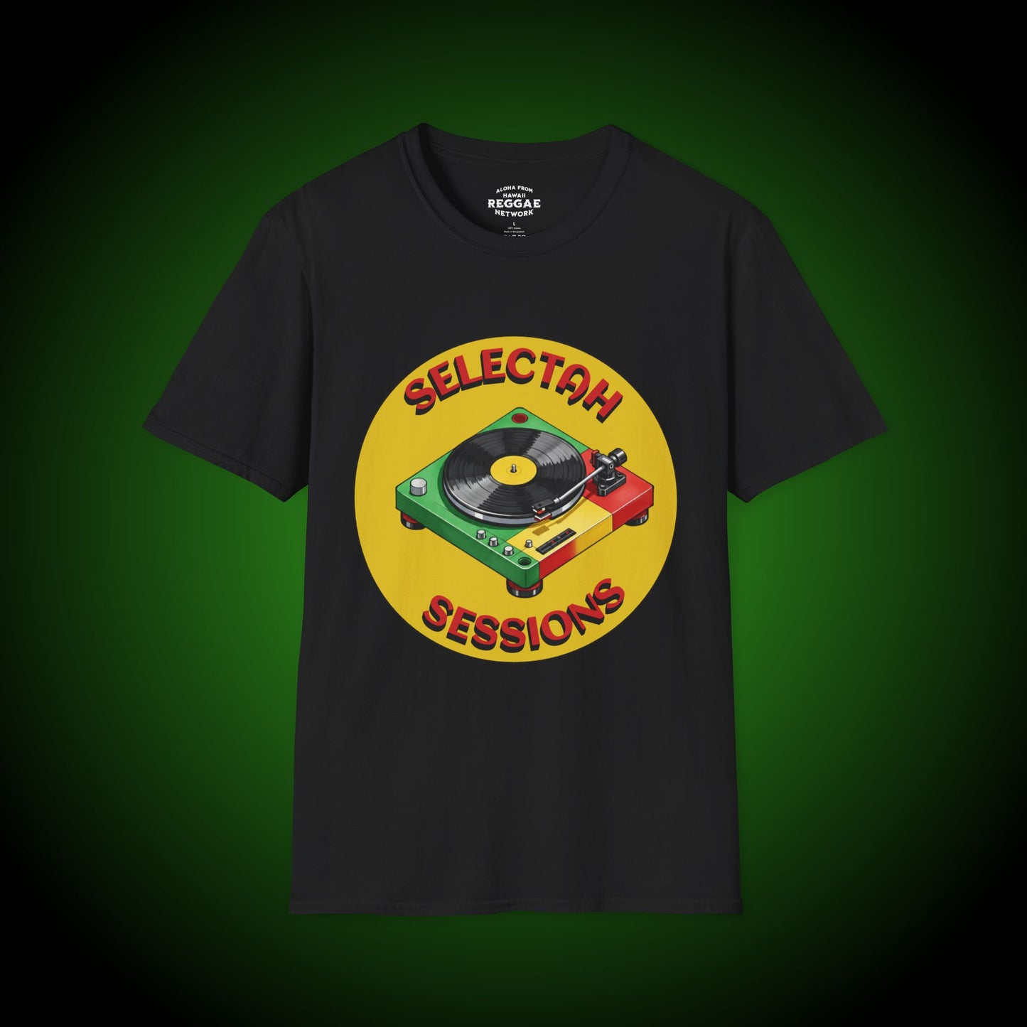 Selectah Sessions Softstyle Tee (front version)