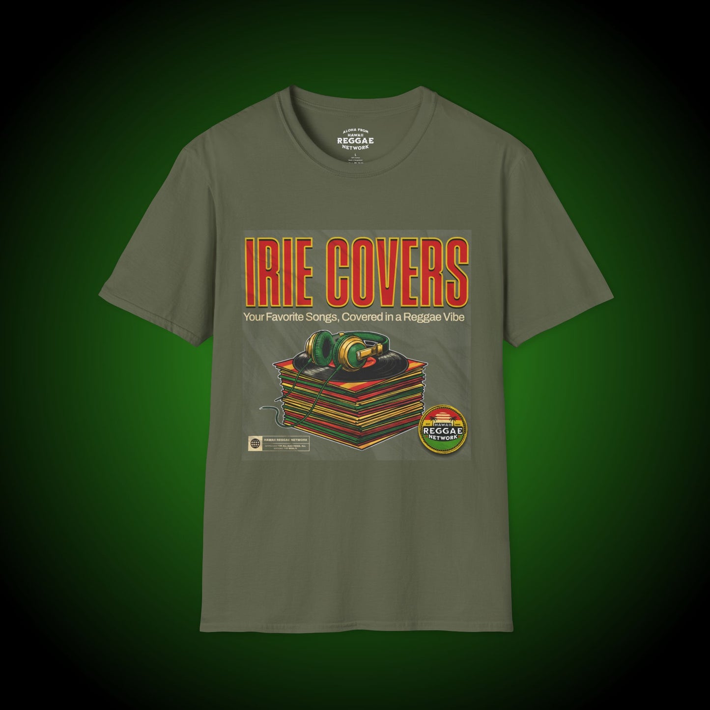 Irie Covers Softstyle Tee (front version)