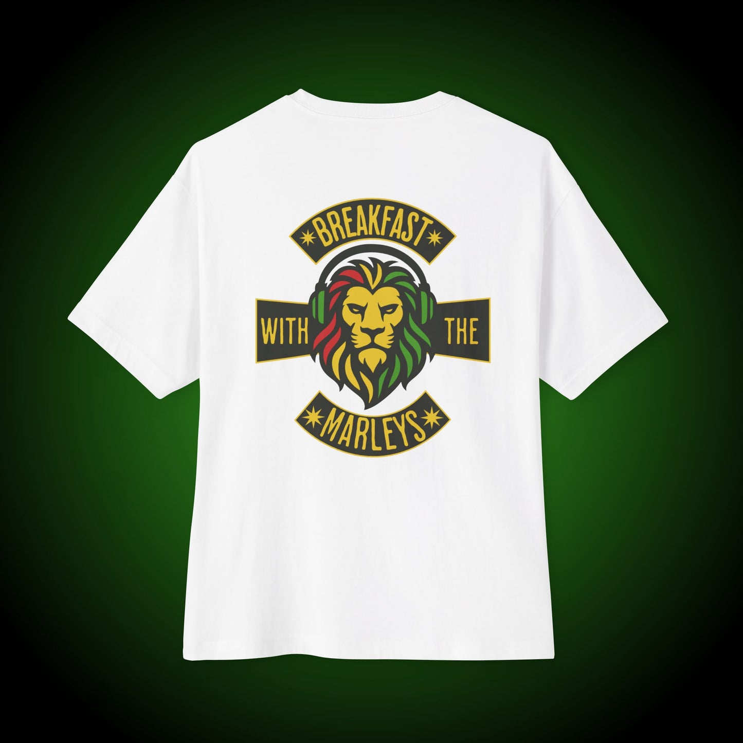 Breakfast With The Marleys Boxy Tee (back version)