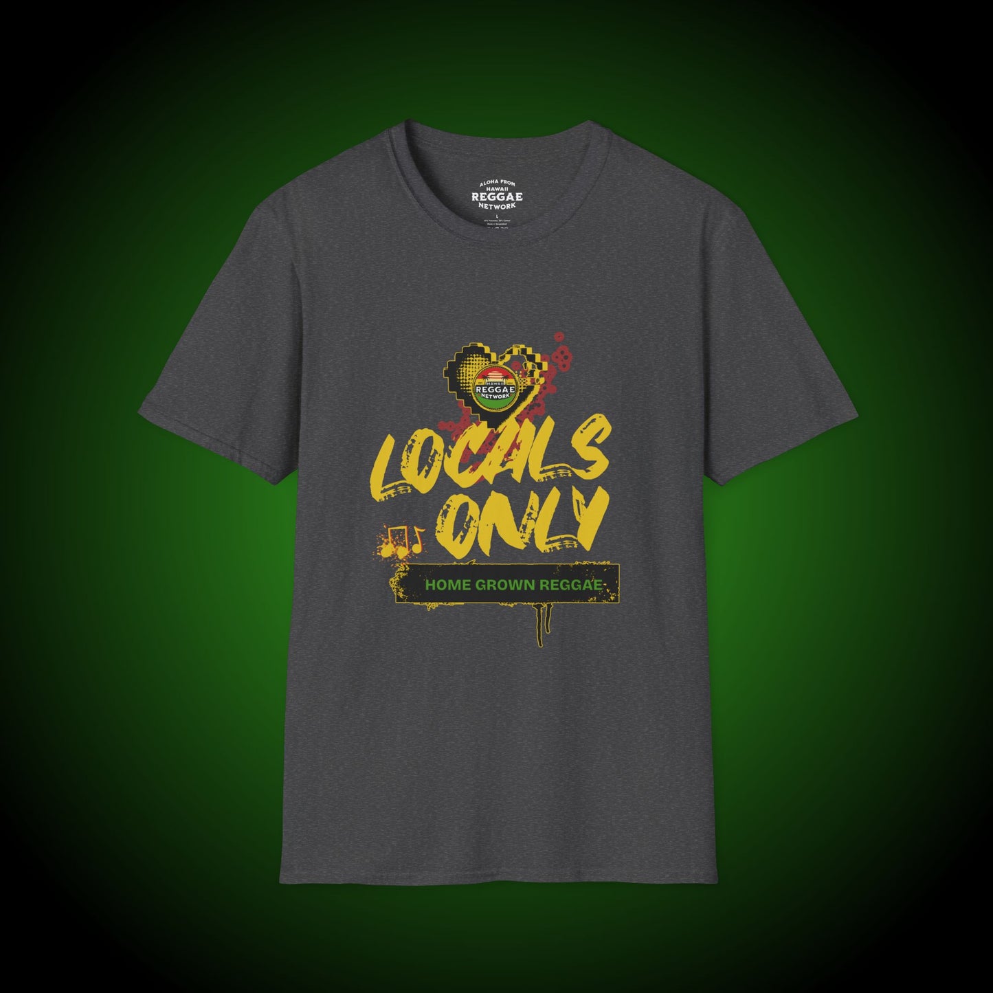 Locals Only Softstyle Tee (front version)