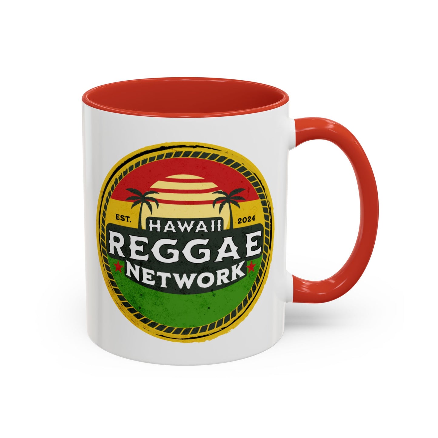 Hawaii Reggae Network Seal Logo Mug - 11oz & 15oz Available