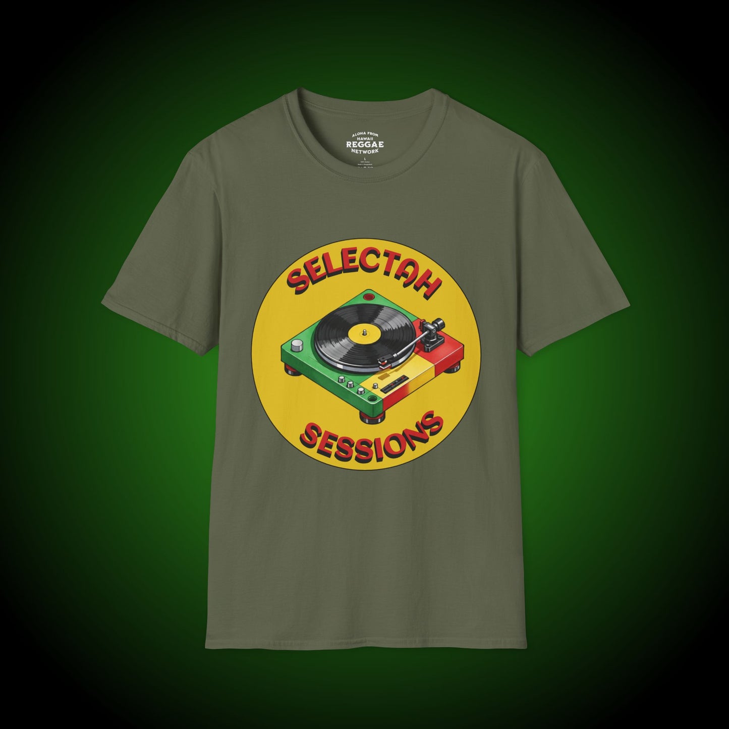 Selectah Sessions Softstyle Tee (front version)