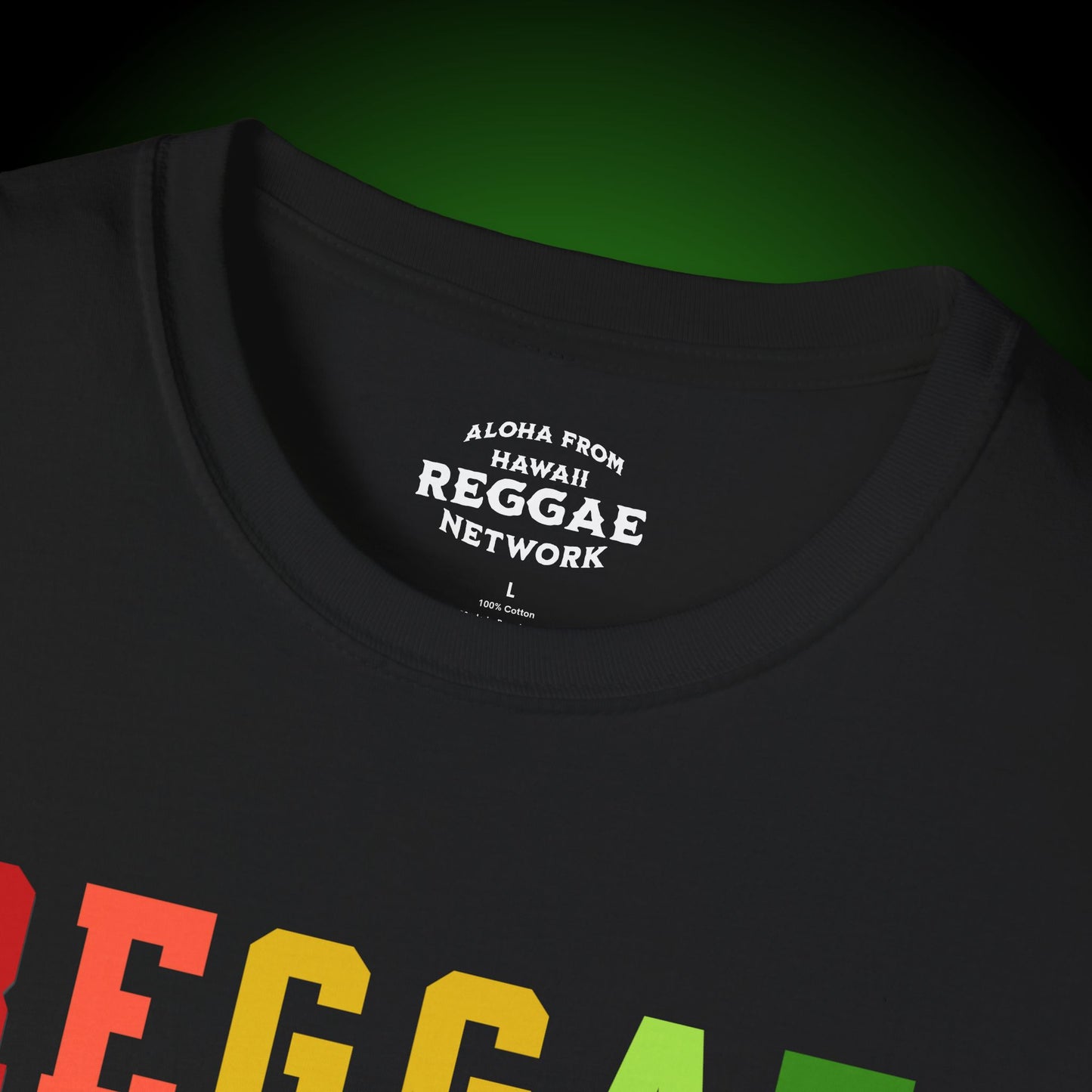 Reggae Vibes Softstyle Tee (front version)