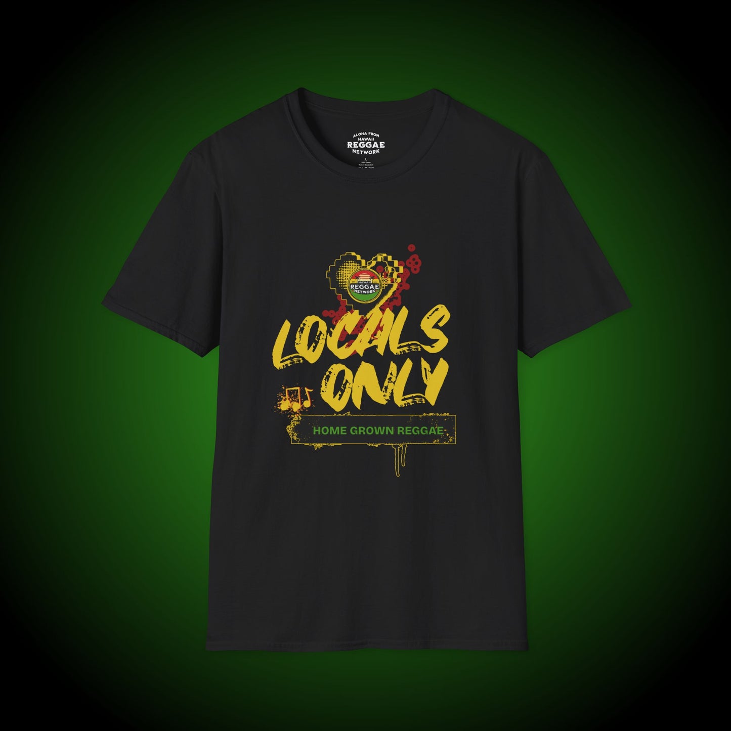 Locals Only Softstyle Tee (front version)