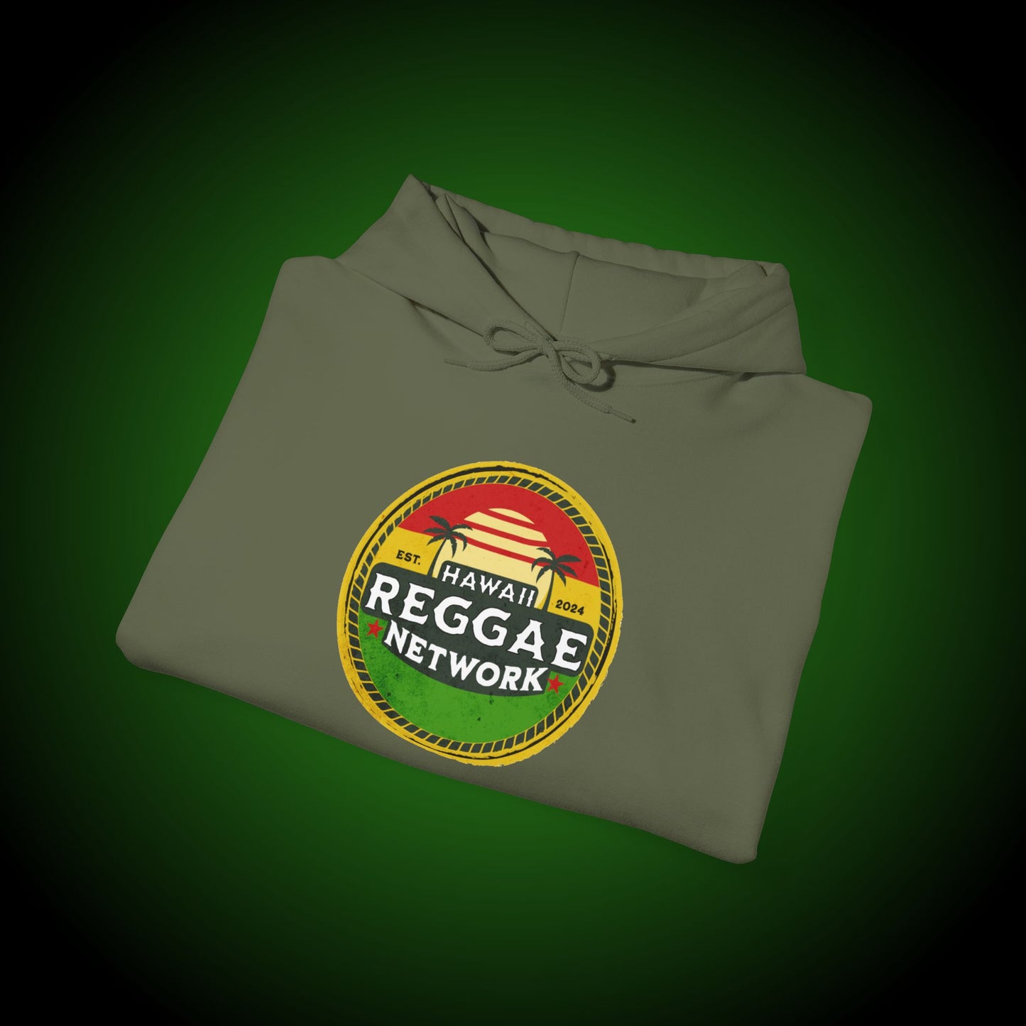 Hawaii Reggae Network Hoodie Sweatshirt