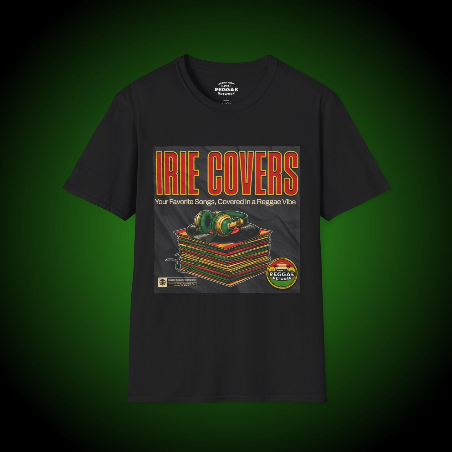 Irie Covers Softstyle Tee (front version)