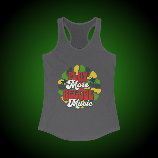 Play More Reggae Racerback