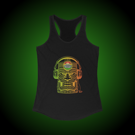 Rasta Vibin' Tiki Racerback