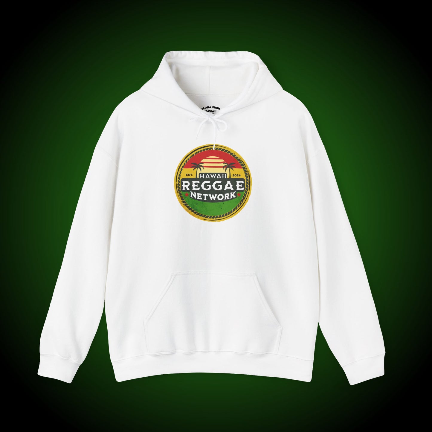 Hawaii Reggae Network Hoodie Sweatshirt
