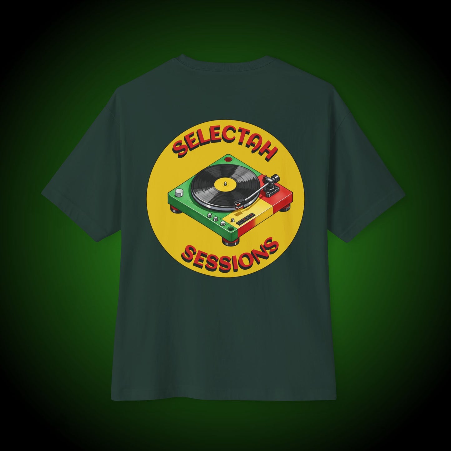 Selectah Sessions Boxy Tee (back version)