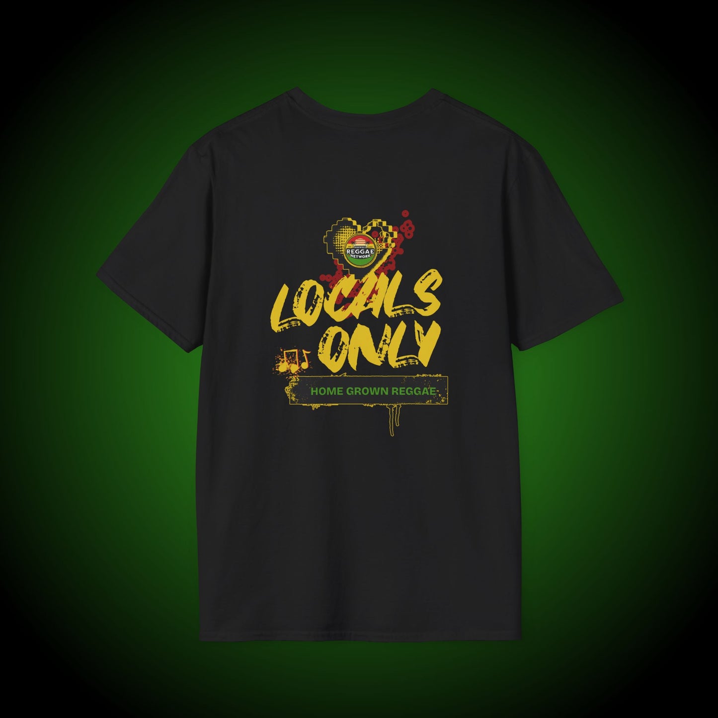 Locals Only Softstyle Tee (back version)