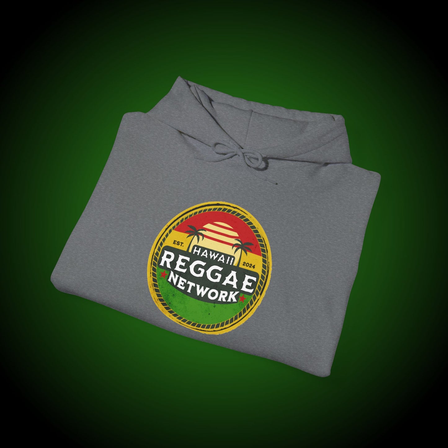 Hawaii Reggae Network Hoodie Sweatshirt