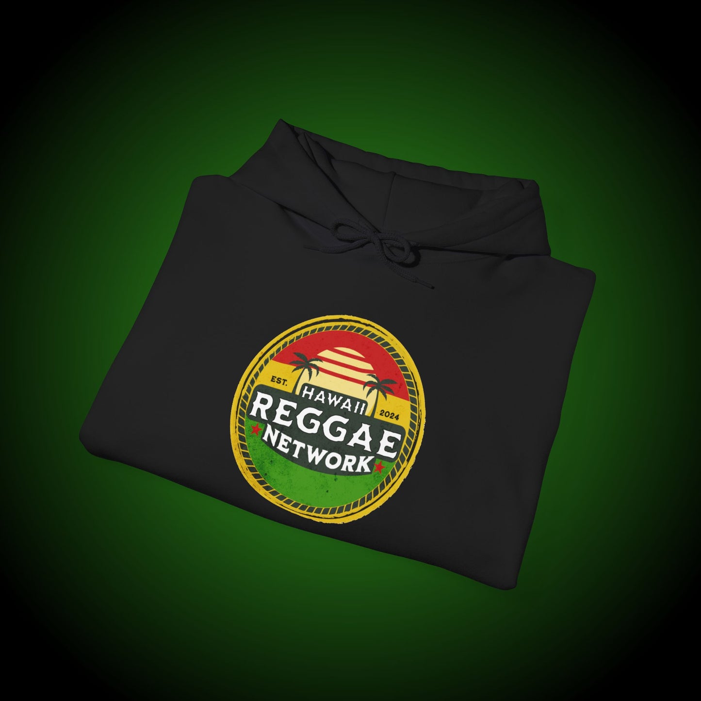 Hawaii Reggae Network Hoodie Sweatshirt