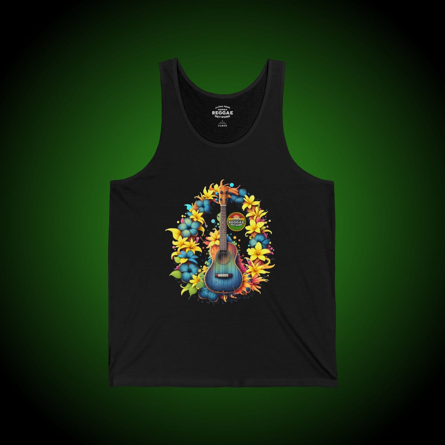 Electric Blue Uke Basic Tank