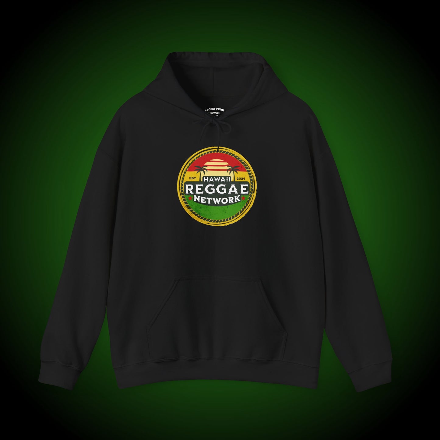 Hawaii Reggae Network Unisex Heavy Hoodie