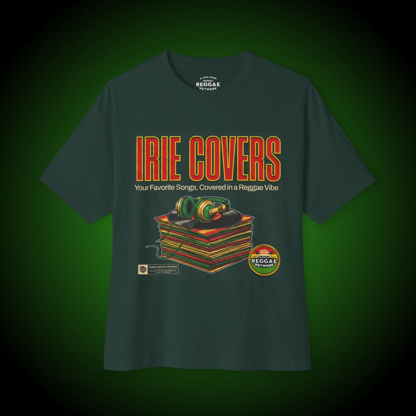 Irie Covers Heavy Tee (front version)