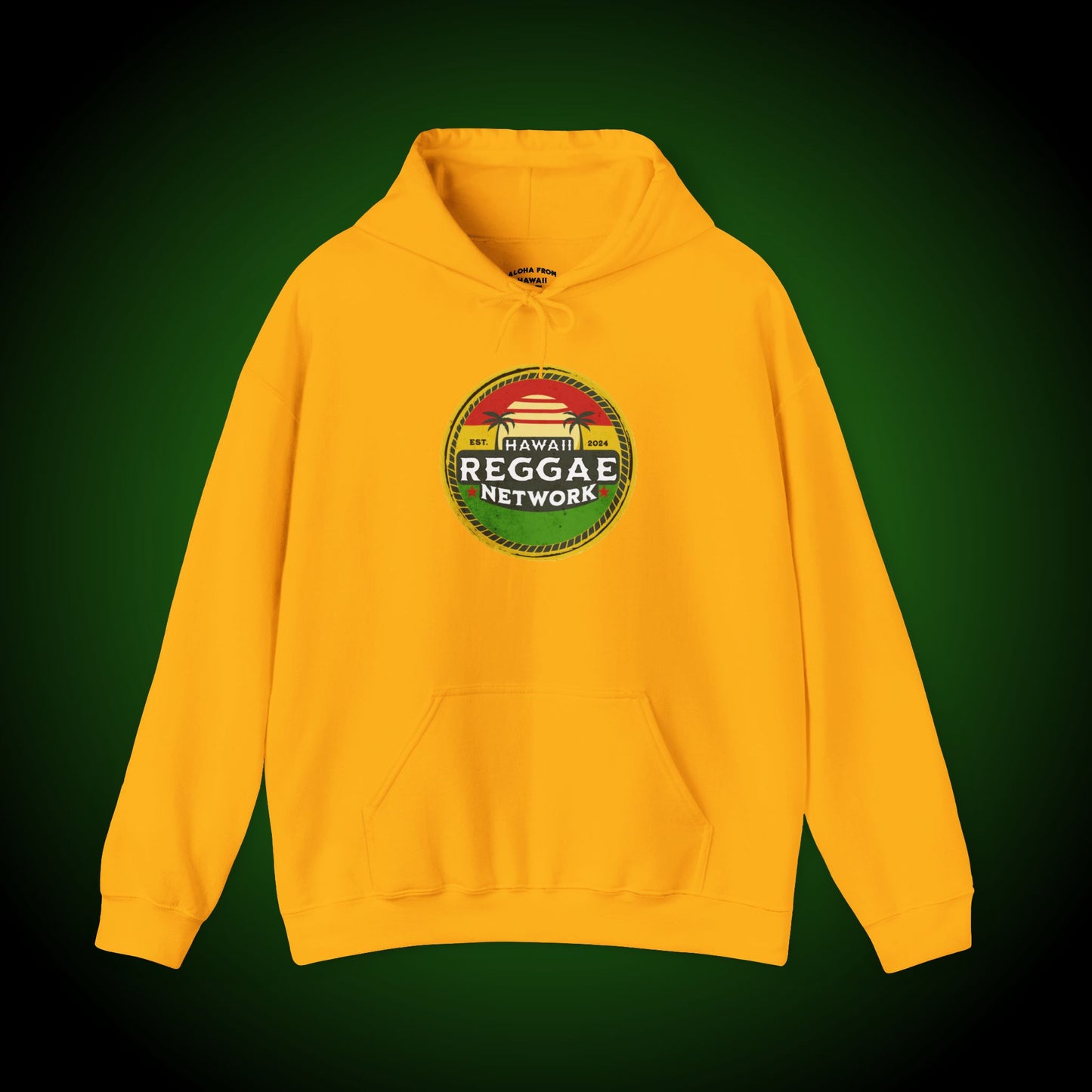 Hawaii Reggae Network Unisex Heavy Hoodie