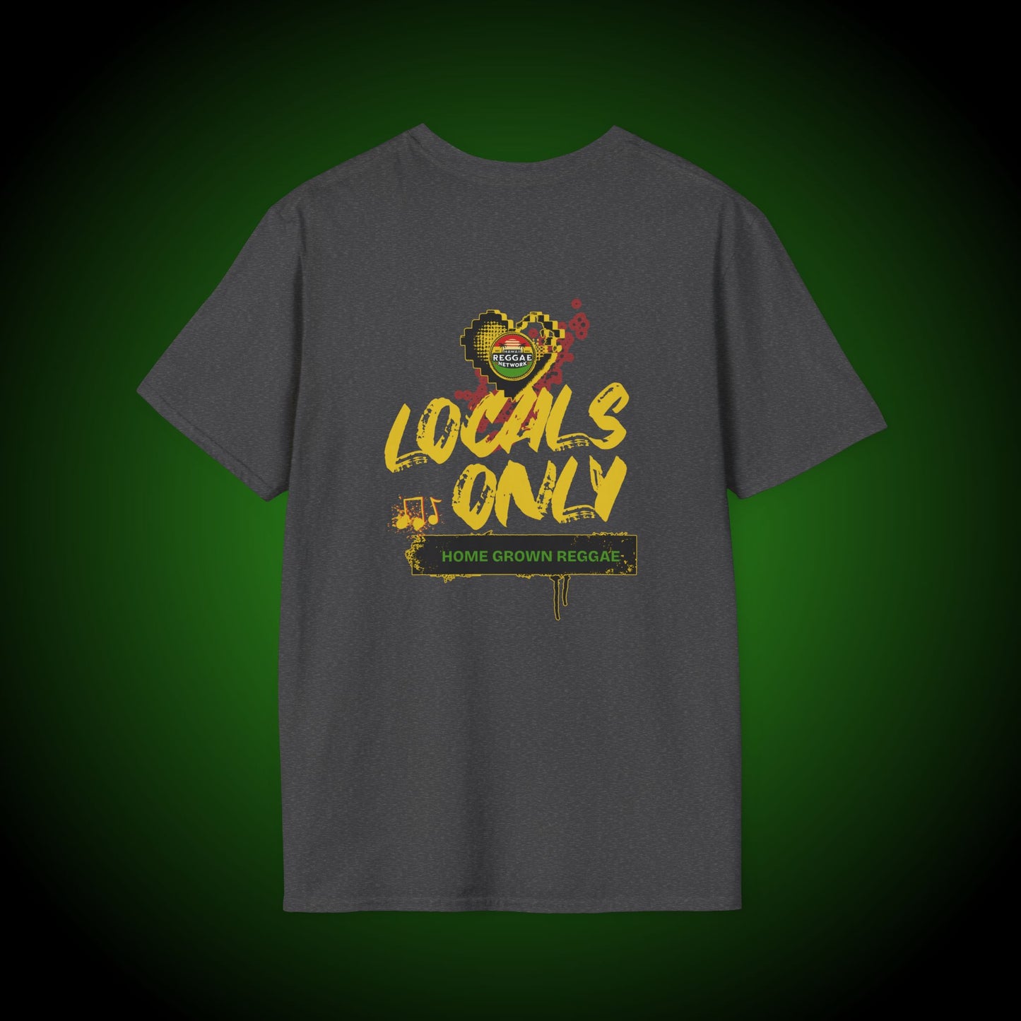 Locals Only Softstyle Tee (back version)