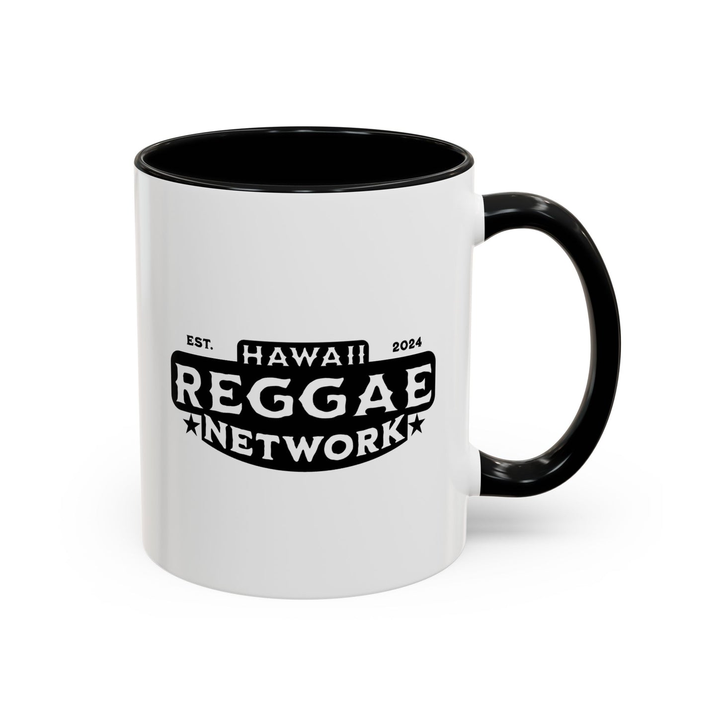 Hawaii Reggae Network Black Label Mug - 11oz & 15oz Available