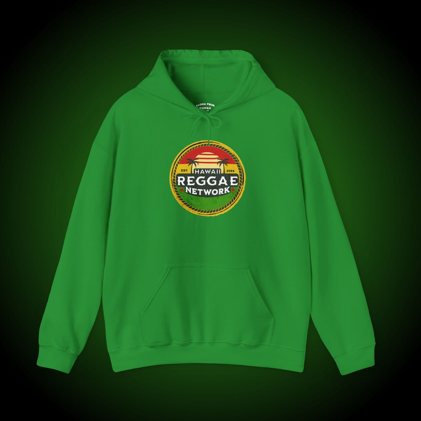 Hawaii Reggae Network Unisex Heavy Hoodie