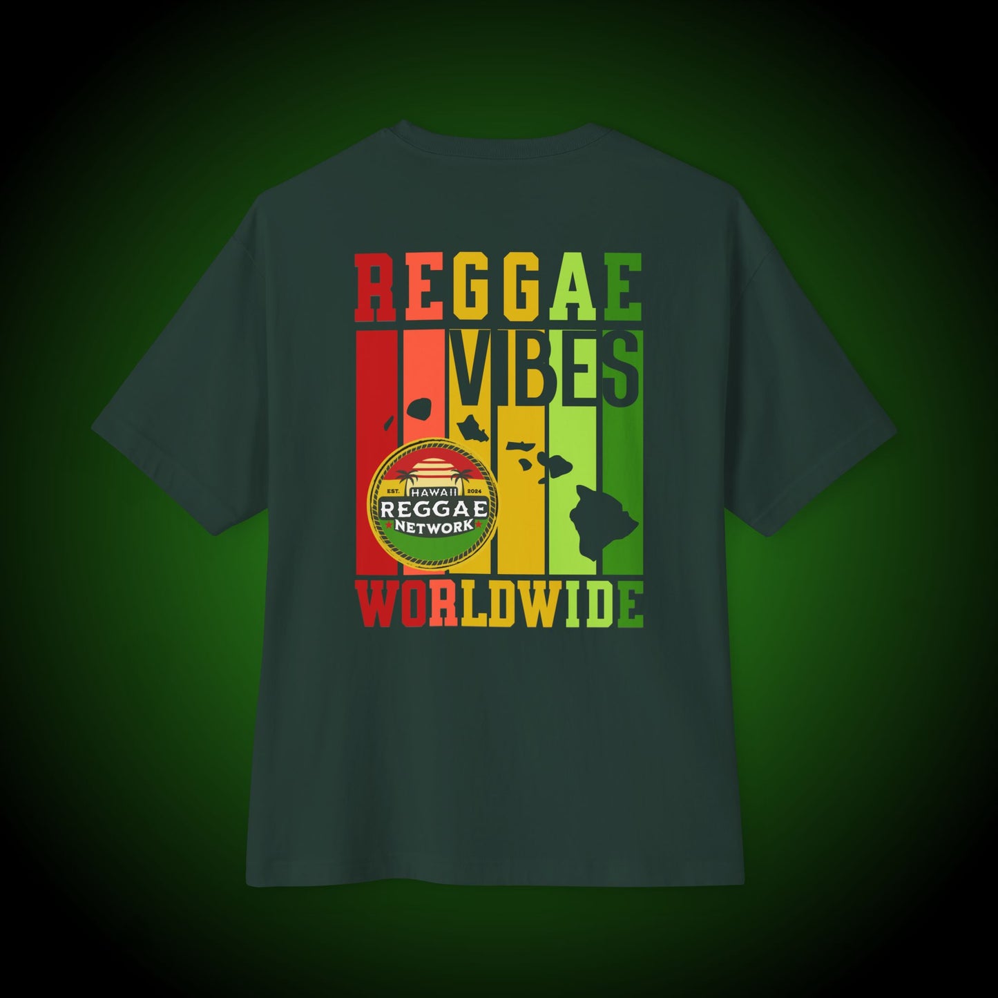 Vibes Worldwide Heavy Tee (back version)