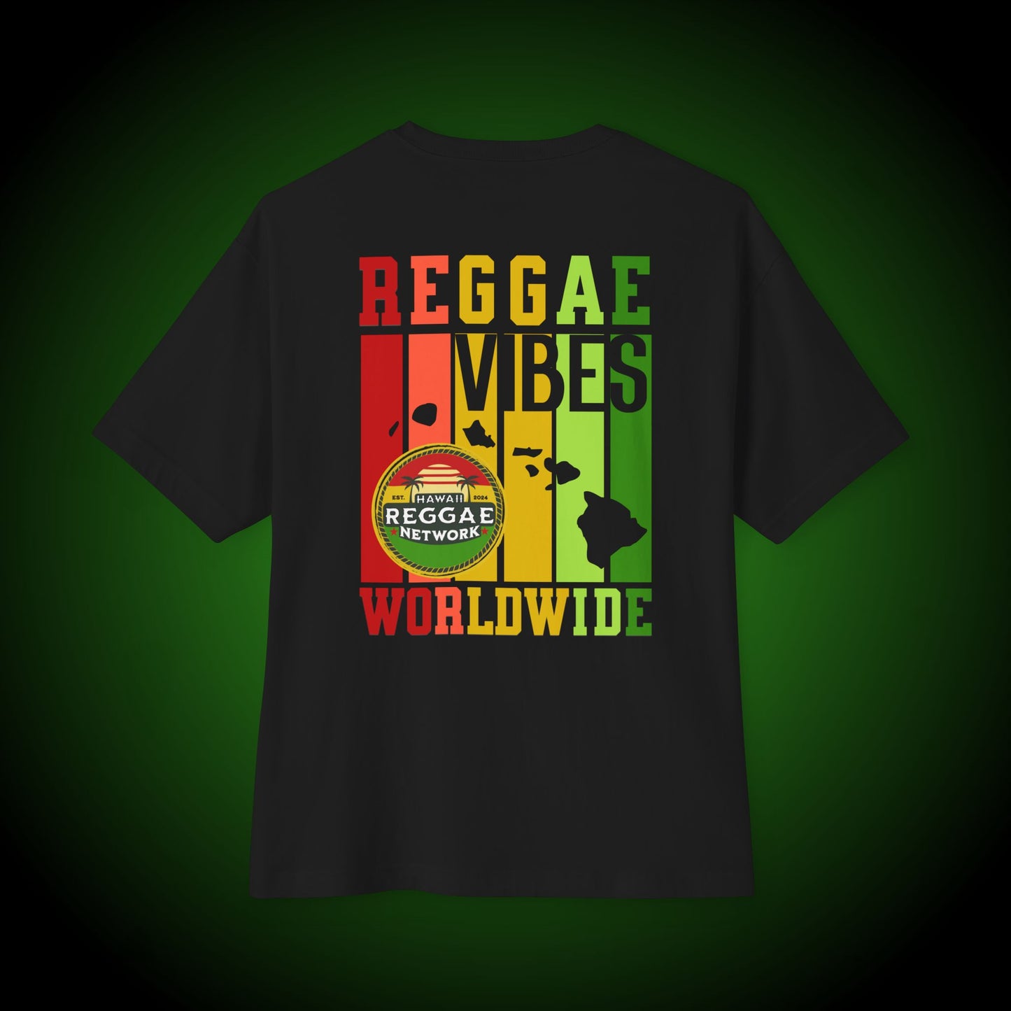 Vibes Worldwide Heavy Tee (back version)