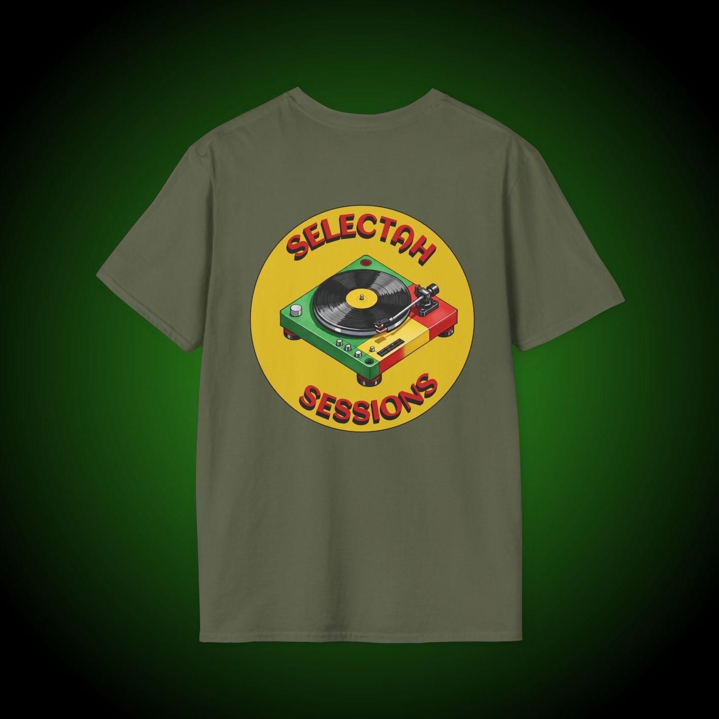 Selectah Sessions Softstyle Tee (back version)