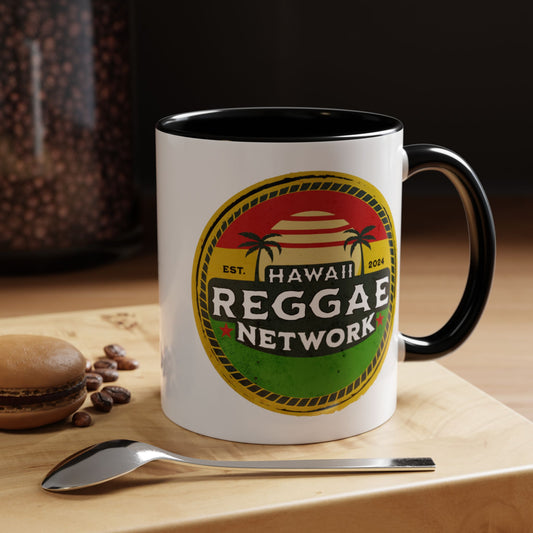 Hawaii Reggae Network Seal Logo Mug - 11oz & 15oz Available