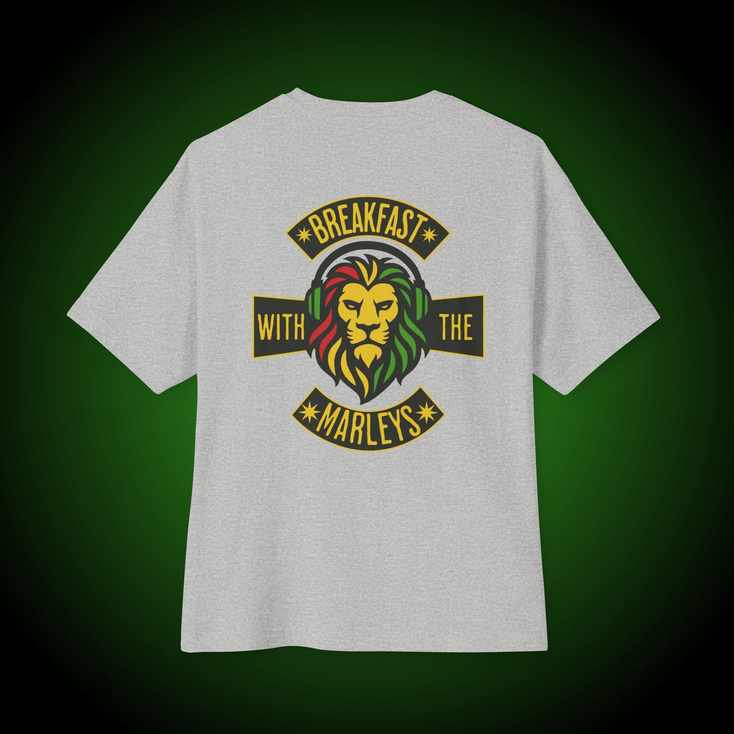 Breakfast With The Marleys Boxy Tee (back version)