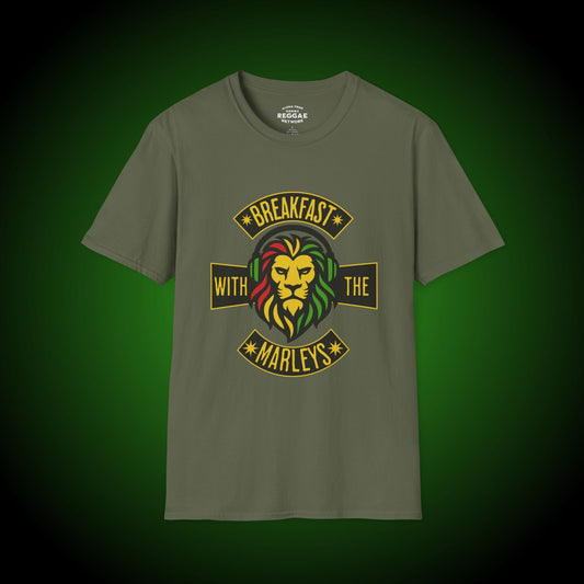 Breakfast With The Marleys Softstyle Tee (front version)
